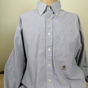 Vintage Tommy Hilifiger  button down  shirt Blue